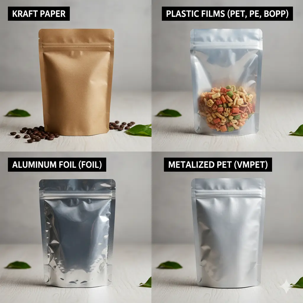 gusset pouch materials