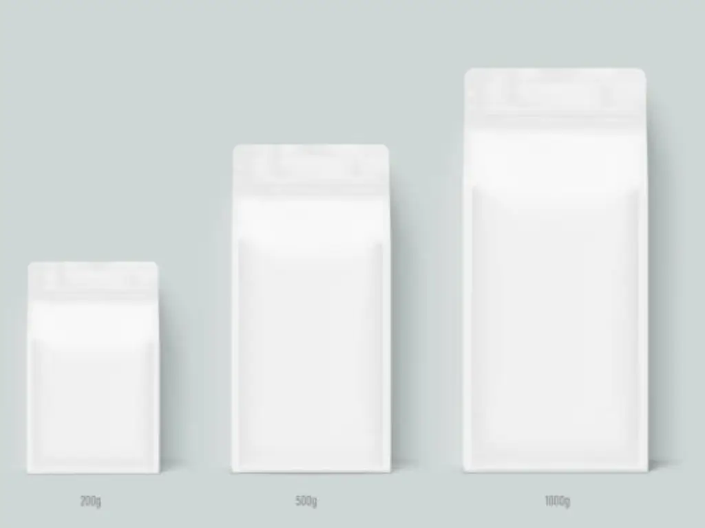 stand up pouch size 1