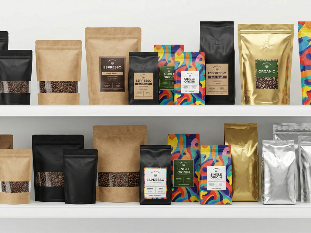 coffee stand up pouches