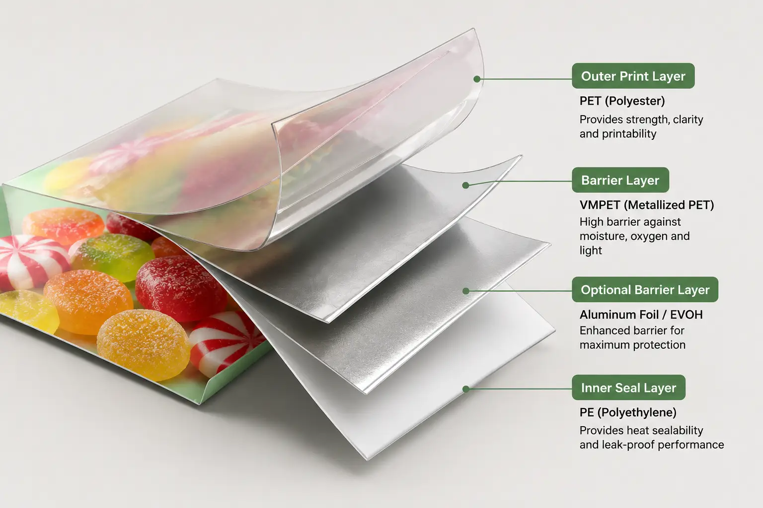 Barrier Materials Packaging Design