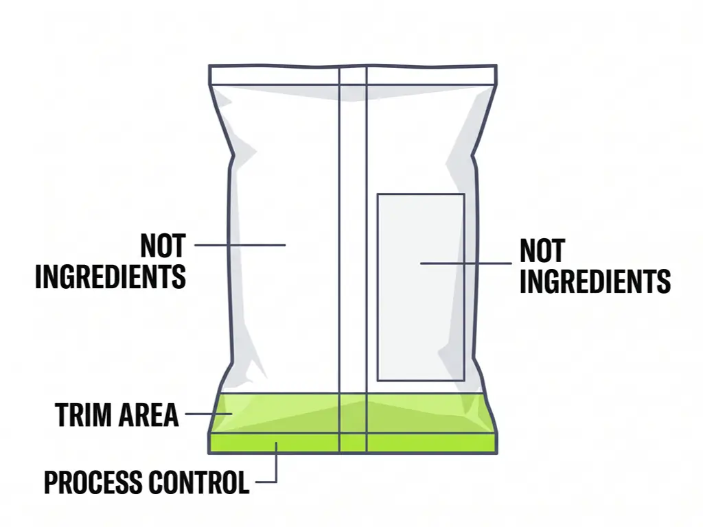 Illustration of what color patches do not mean